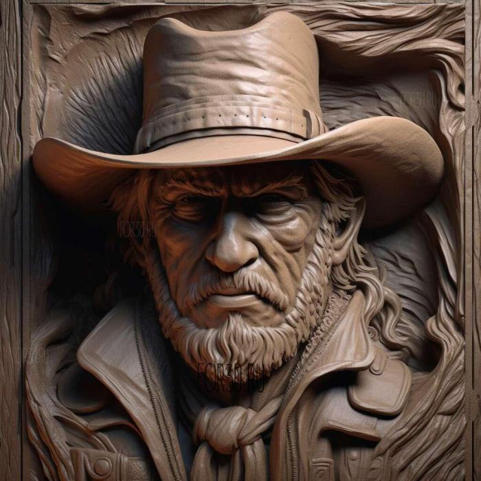 Jonah Hex 4 stl model for CNC